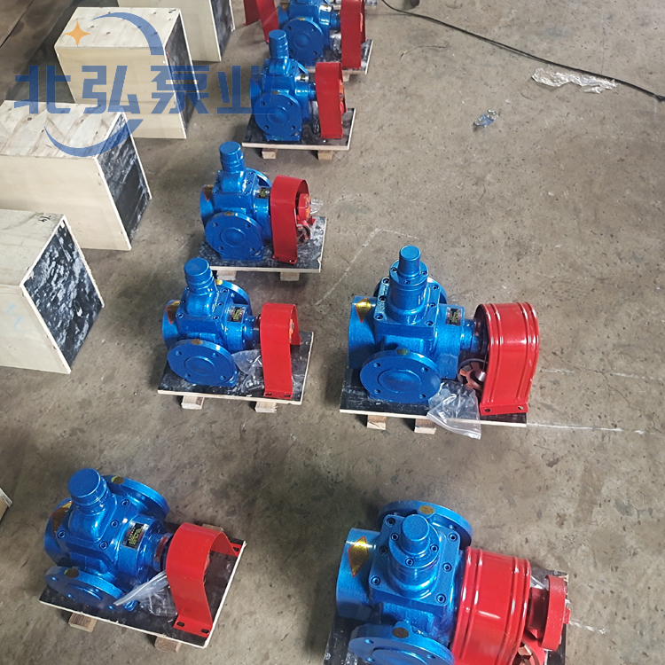 Production of YCB3.3-1.6 arc gear pump, arc gear oil pump with protective valve, lubrication pump