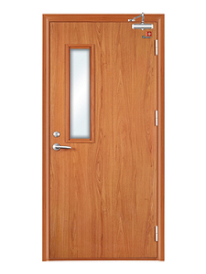 Yongxu wood heat insulated fireproof door can resist aging, novel style and inhibit fire spread