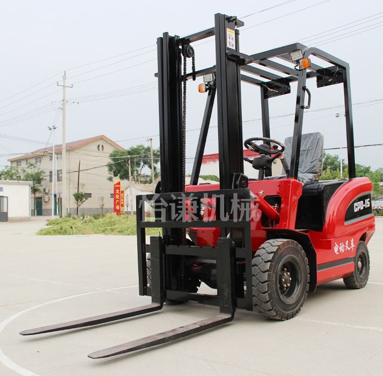 Electric forklift 1 ton 1.5 ton 2 ton 3T pure new energy hydraulic environmental protection stacker Cart can be customized by the manufacturer