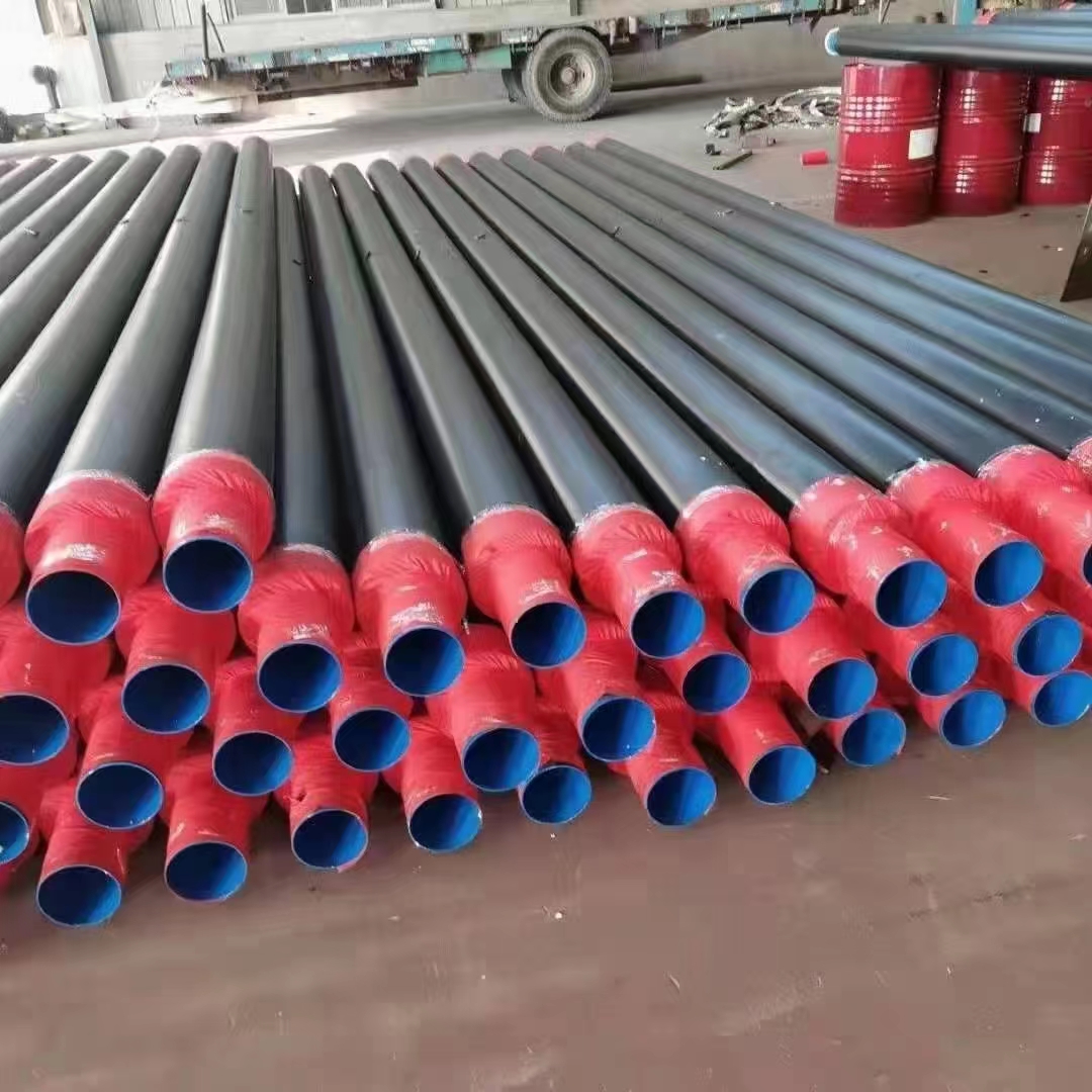 Fangda polyurethane insulation pipe fittings and steel pipes, galvanized iron sheet insulation pipes, steel sleeve steel steam pipe fittings