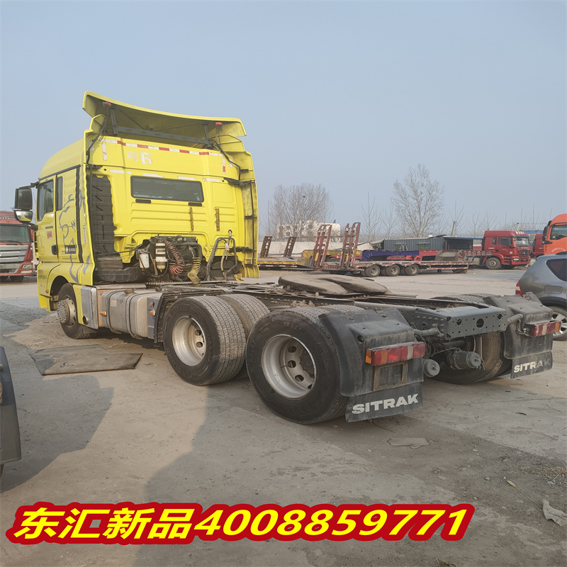 Sale of second-hand Dongfeng Tianlong 6 * 4 rear dual wheel drive tractor Oman SET480 horsepower Foton engine