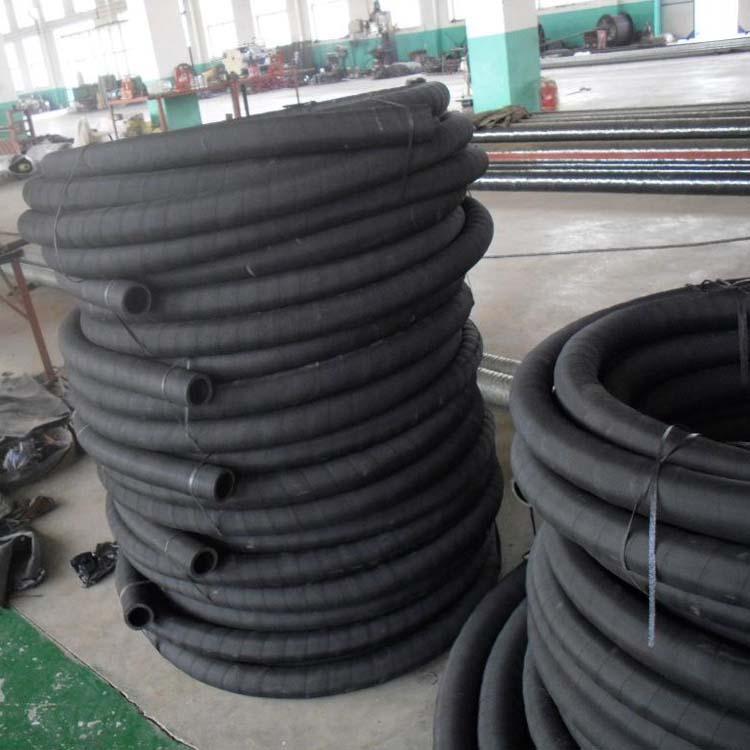 Yimao supplies high-pressure steel wire wound hydraulic hose, wear-resistant suction and drainage hose