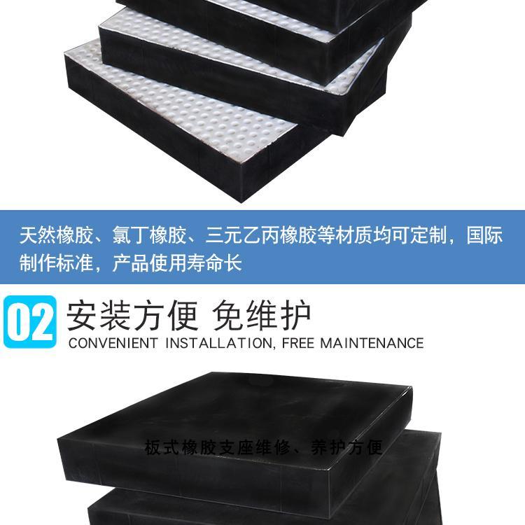 Circular PTFE skateboard gyzf4 rubber cushion block, Qingtian Road Bridge, highway bridge, shock-absorbing plate support