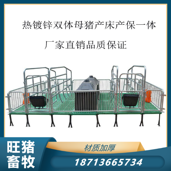 Single sow production bed pig breeding equipment logistics shipment hot-dip galvanized pipe welding Wang pig livestock