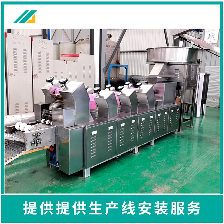 Fried white elephant instant noodle production line, 1.25 circular noodle non fried instant noodle production line