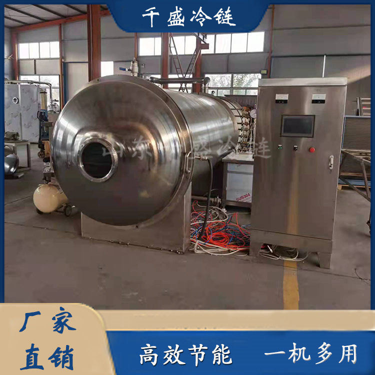 20 square meters multifunctional fruit freeze-drying machine vacuum low-temperature freeze-drying instant food freeze-drying equipment