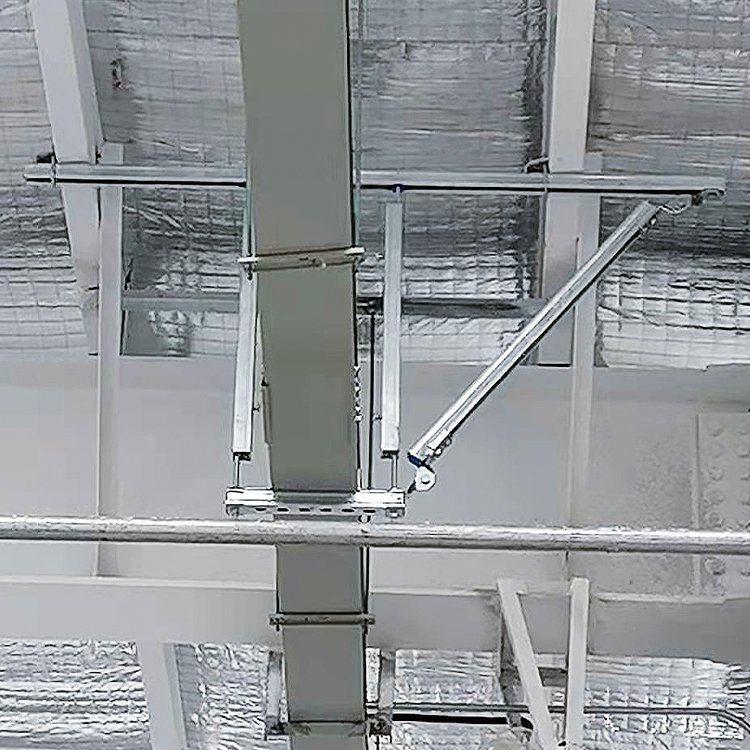 志诚鑫盛 c型钢镀锌抗震支架 加工定制 适用于消防管道工程