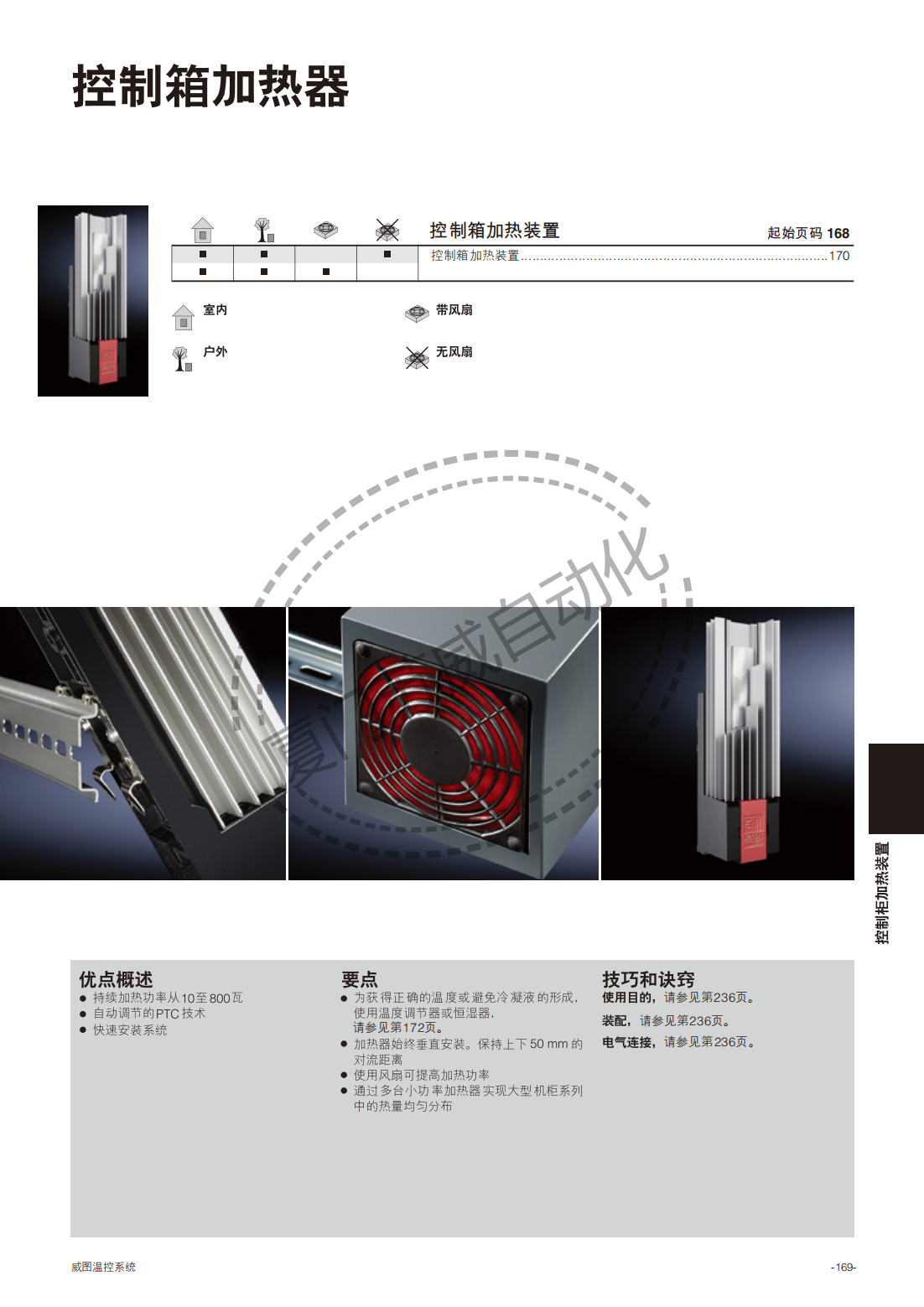 Weitu Rittal heater SK3105.310 German imported original factory authorized agent