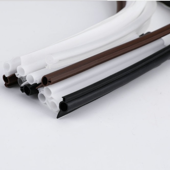 Yongshuai Machinery Accessories Rubber Strip Car Collision Prevention Silicone Strip Sealant Strip Silicone Door and Window Sealing Strip