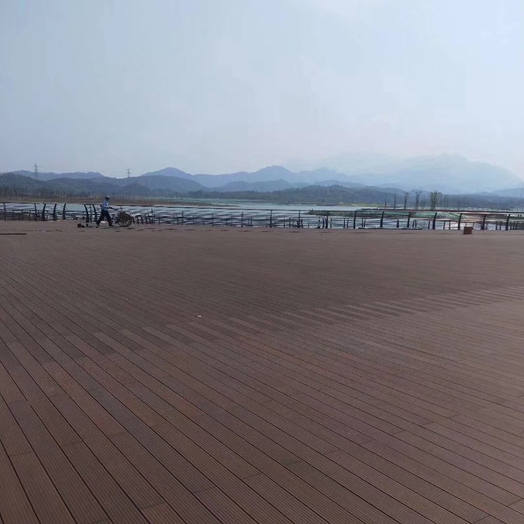 栗壳色户外重竹地板耐磨耐腐蚀支持定制有竹科技