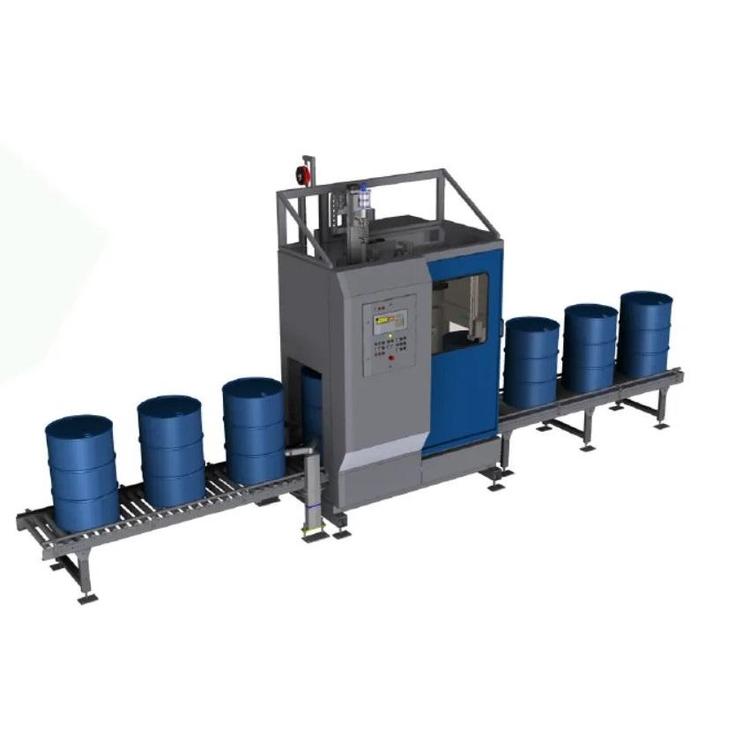 25L-125L chemical bucket cleaning line pigment bucket semi-automatic cleaning machine coating ton bucket cleaning equipment