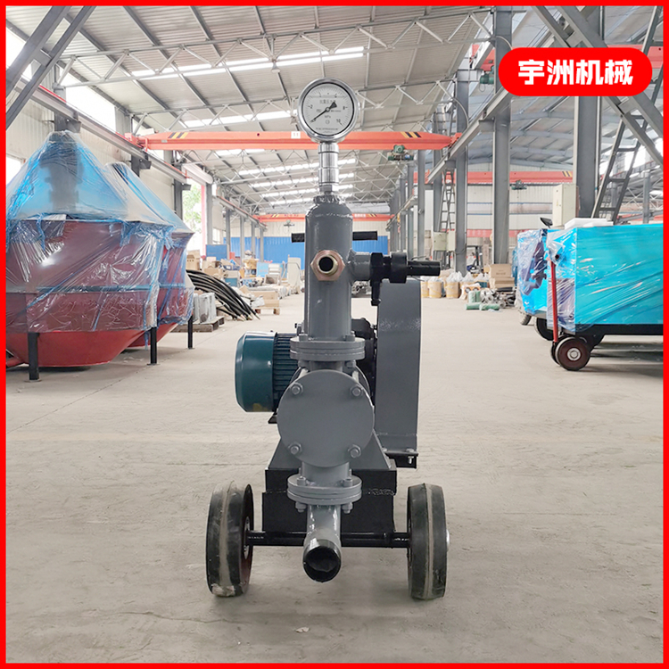 Szb piston type mortar grouting pump directly operated by Yuzhou Machinery Factory, supported by nationwide delivery and payment upon delivery