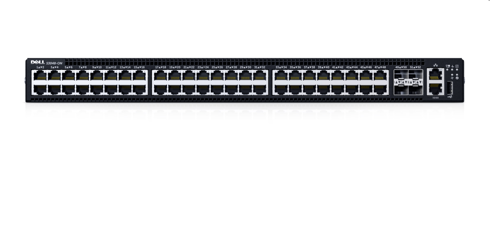 Dell S3124 Ethernet Switch Server Aggregation Latency Low Stackable