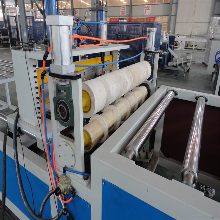 PVC+ASA composite wave tile production line