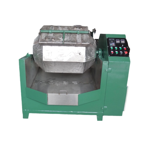 Tilting hexagonal and octagonal drum grinding machine with fast processing speed, simple and safe operation