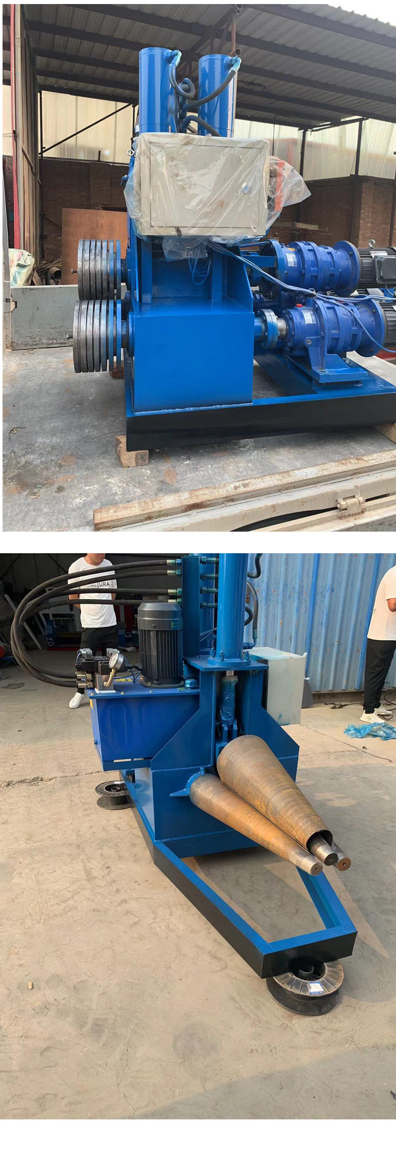 Manufacturer of cone coiling machine, fan-shaped drum machine, bell mouth coiling machine, metal stainless steel sheet metal processing and plate rolling machine