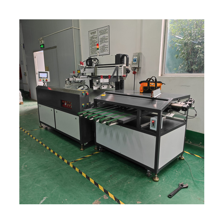 Fully automatic screen printing machine, flat printing equipment KE5070, Kesirui machine, gradient color matching, and good dot quality