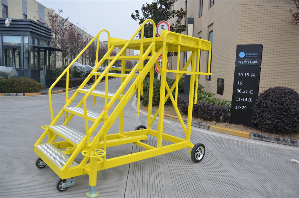 Yunhong Aluminum Alloy Aircraft Maintenance Platform Mobile Ladder Welding Aluminum Alloy Equipment