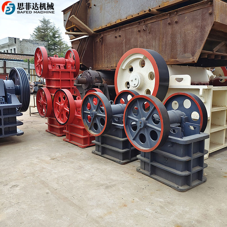 Jaw crusher equipment, small coal gangue crusher, Sifeida, uniform particle yield, high crushing ratio