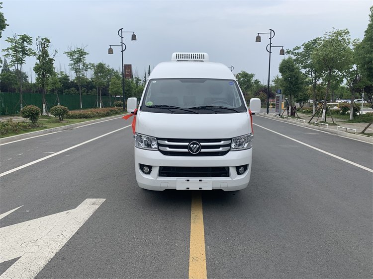 Cheng Li with backup electric Foton G7 bread refrigerated truck, small 6-square refrigerated transport truck, pharmaceutical vaccine cold chain truck