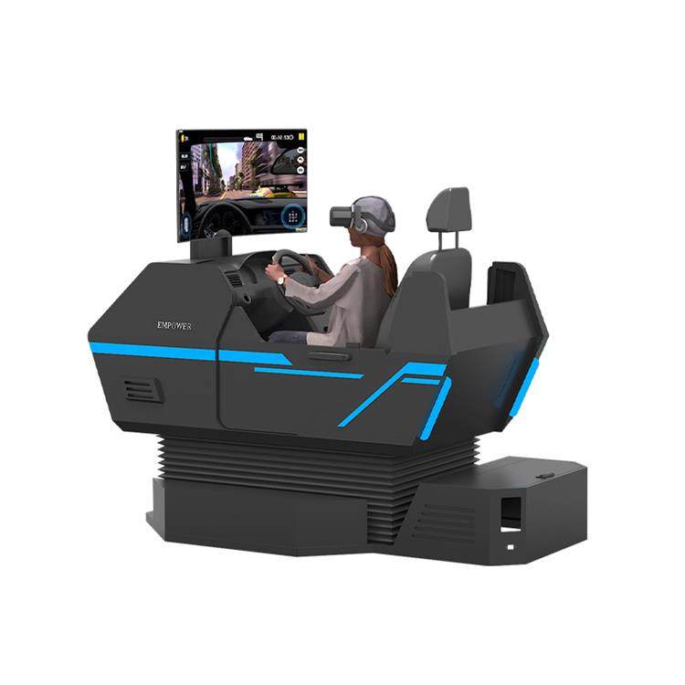 赋助智能 VR智能驾驶模拟器 六轴版 黑色智能驾驶舱 动感实训 辰智M6