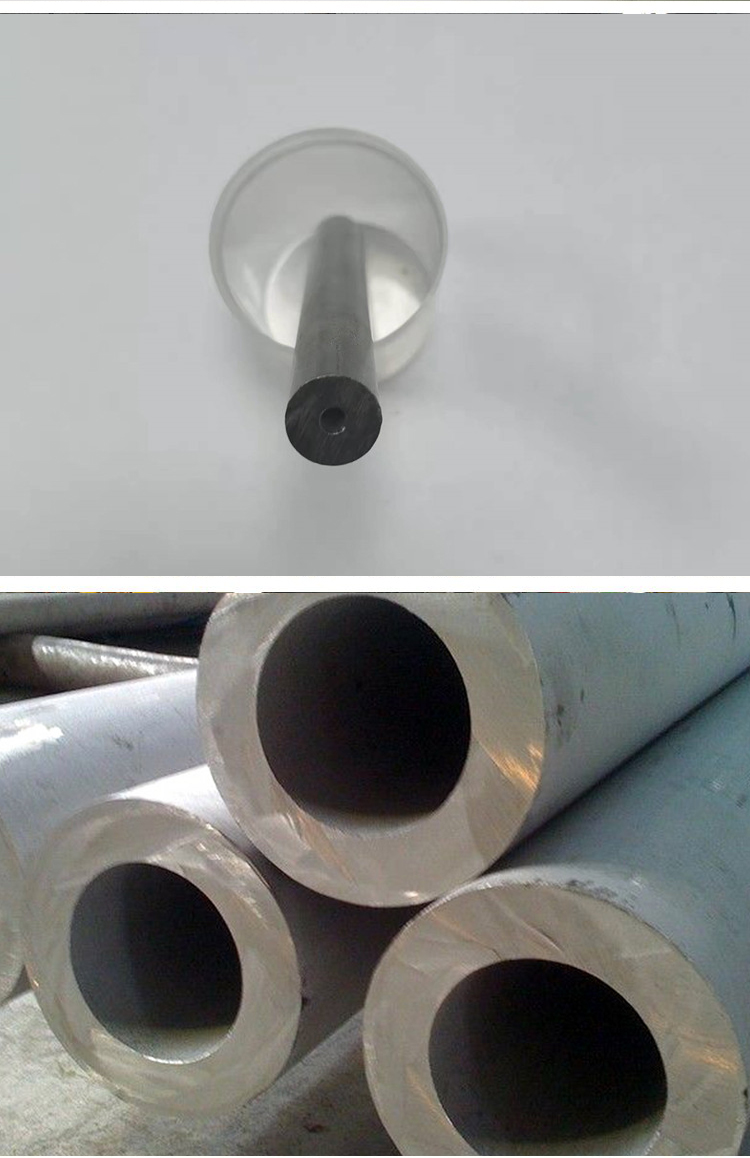 304 stainless steel hollow round tube capillary precision cutting elongated thin-walled bright tube seamless wall thickness industrial tube