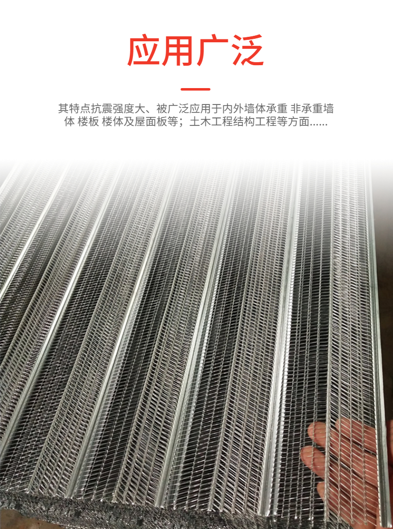 Reinforced and non removable formwork mesh grouting mesh construction project Light steel formwork mesh crack prevention source factory