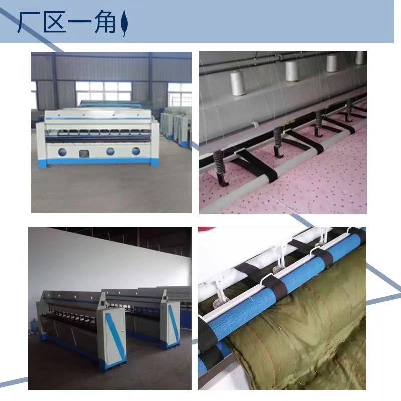 Manufacturer of Large Home Textile Quilt and Home Cotton Quilt Cover Machine with Bottom Thread Direct Quilting Machine