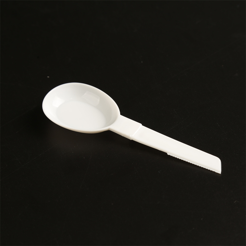 Babao Congee folding spoon can be customized with a length of 103mm. Dexuan Disposable tableware set