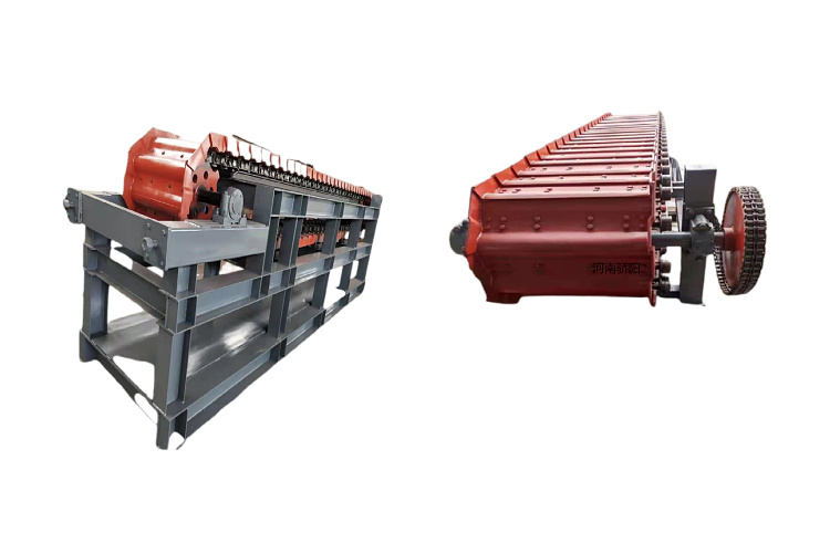 Flat conveyor chain plate conveyor belt heavy-duty high-temperature resistant stainless steel conveyor belt climbing loading and unloading of goods