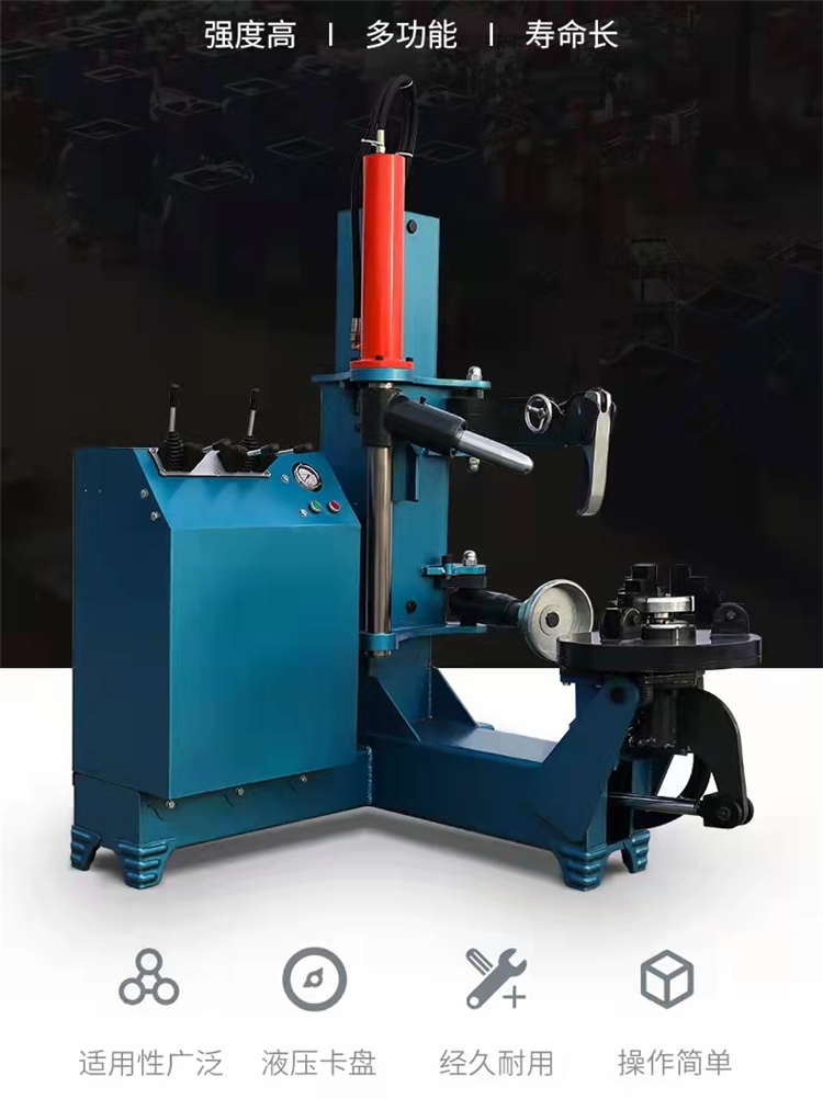 Vertical tire dismantling machine Vacuum tire dismantling machine Fully automatic truck tire scraping machine BT825