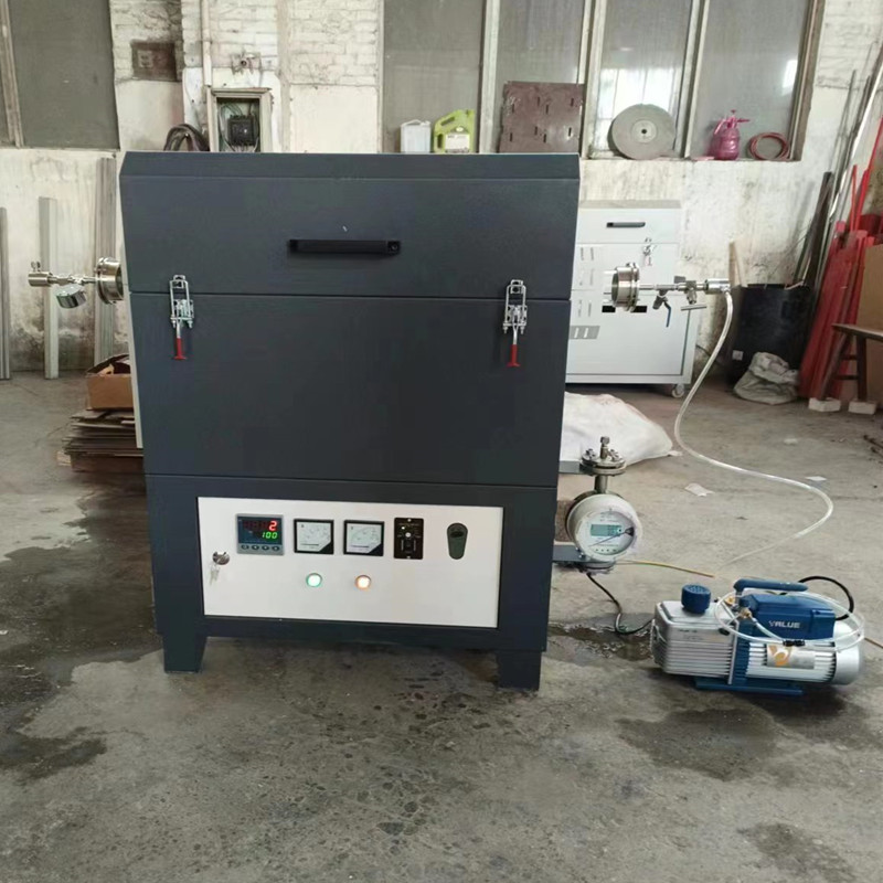 The quartz tube rotary tube furnace in university laboratories is uniformly heated, and the 310S furnace tube can be customized and packaged