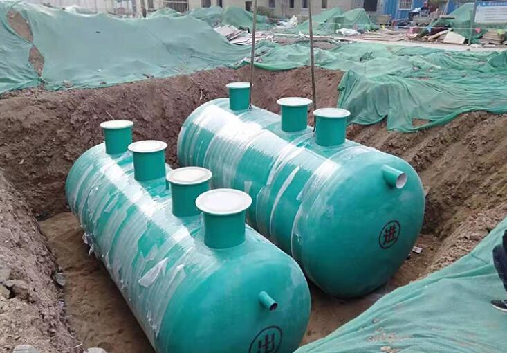 Buried integrated sewage equipment pressure tank carbon steel rural domestic sewage treatment equipment