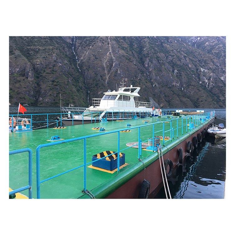 晨希船舶 60米钢质趸船 浮动码头 船舶停靠 水上平台