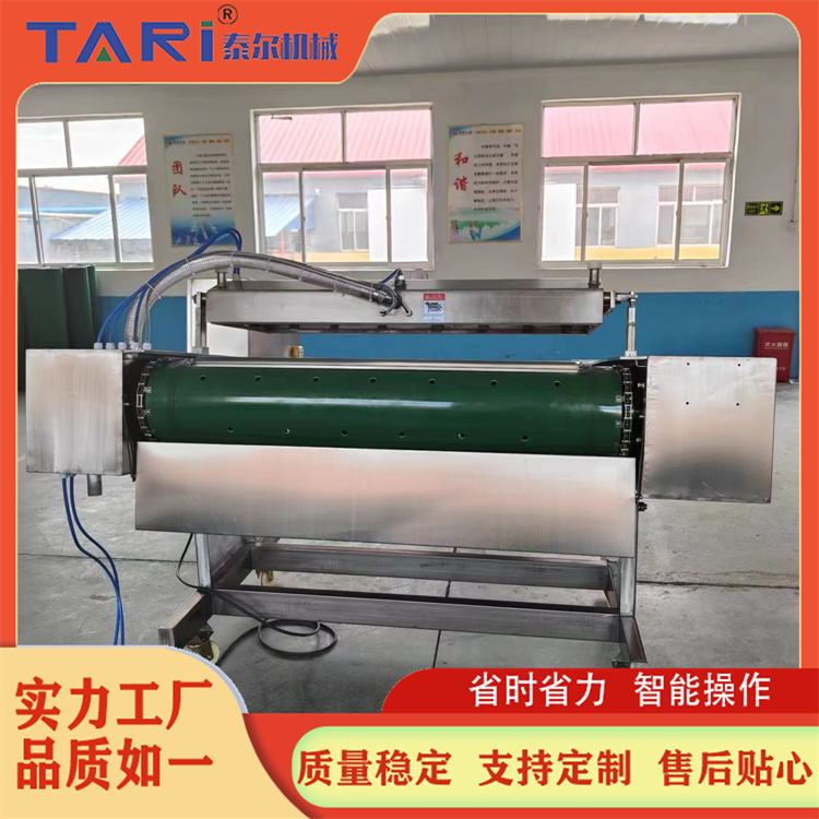 Automatic continuous rolling vacuum packaging machine Zongzi rolling packaging equipment