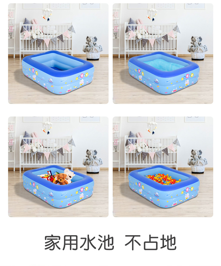 Spot wholesale children's outdoor ocean ball pool small inflatable swimming pool family swimming pool park Ball pit