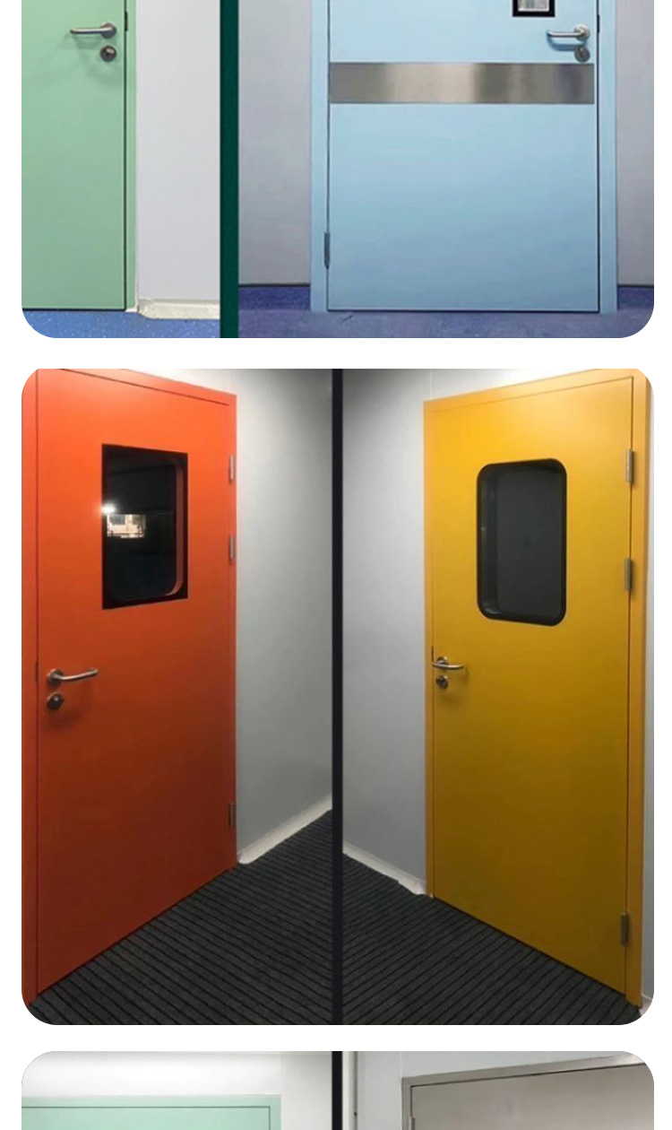 Customized medical automatic airtight door, operating room, clinic, laboratory, workshop door, clean and airtight