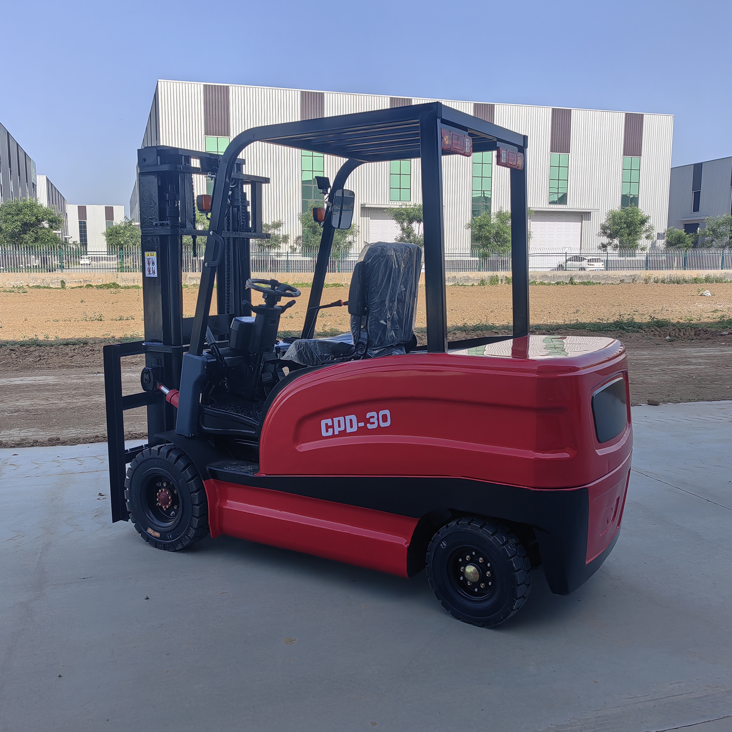 2 ton hydraulic seat mounted electric elevating forklift warehouse handling equipment Chuli Welcome to call