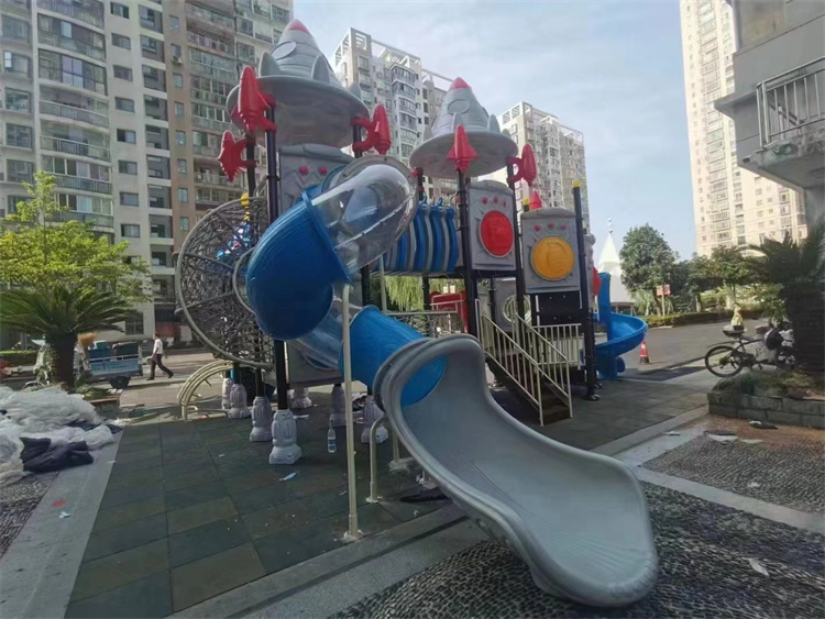 Outdoor Children's Amusement Facilities, Rock Joy Kindergarten, Children's Slide Manufacturer, Crown A Sports