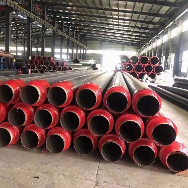 Fangda heat transmission pipeline modified foam insulation pipeline prefabricated directly buried polyurethane insulation steel pipe