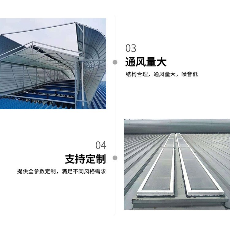 The specifications and supply of ventilation skylights for Feiguan air conditioning, ventilation towers, smoke exhaust skylights are complete