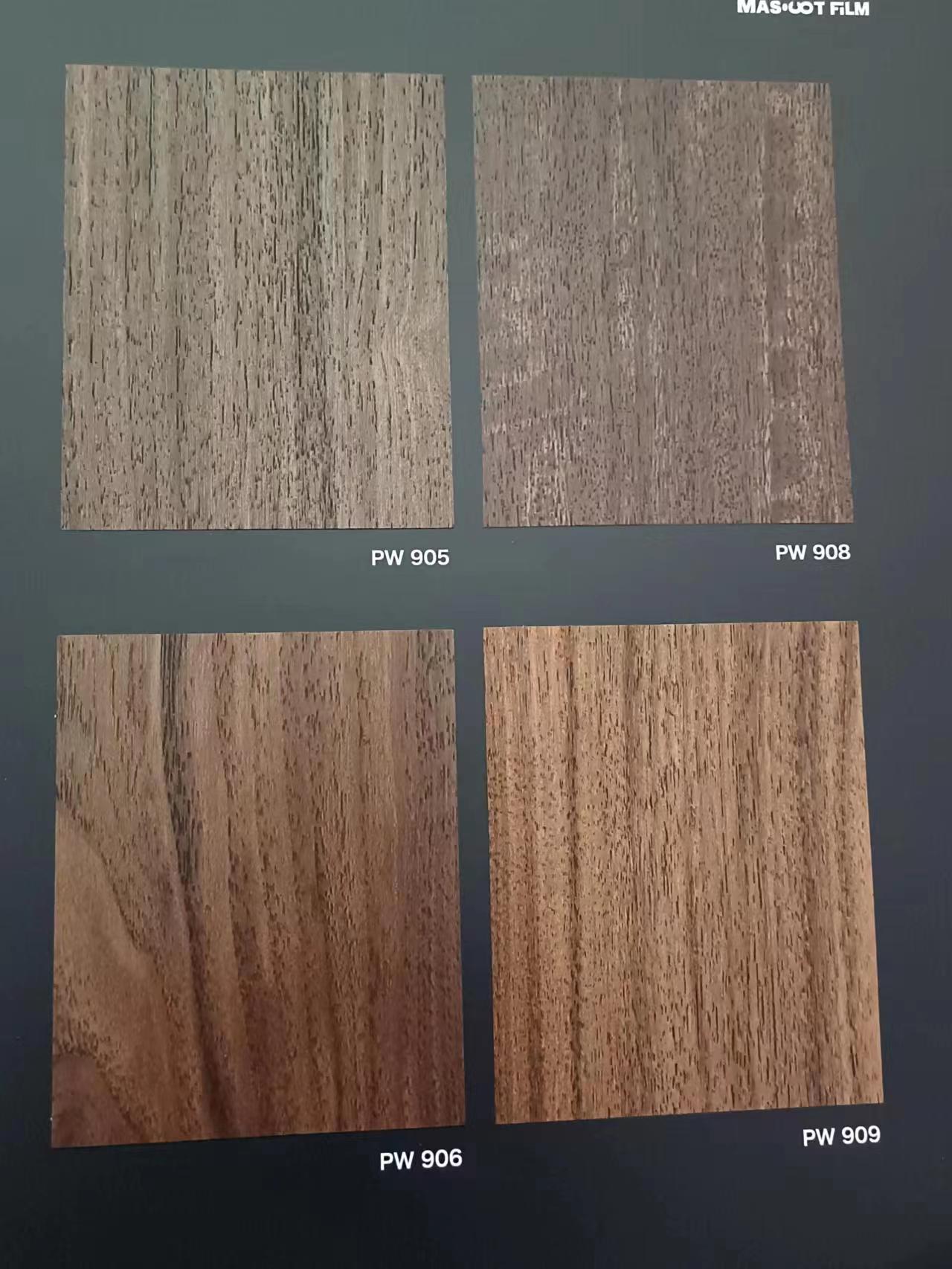 DECOREG flame-retardant decorative film, PW series wood grain PVC film wall renovation decoration