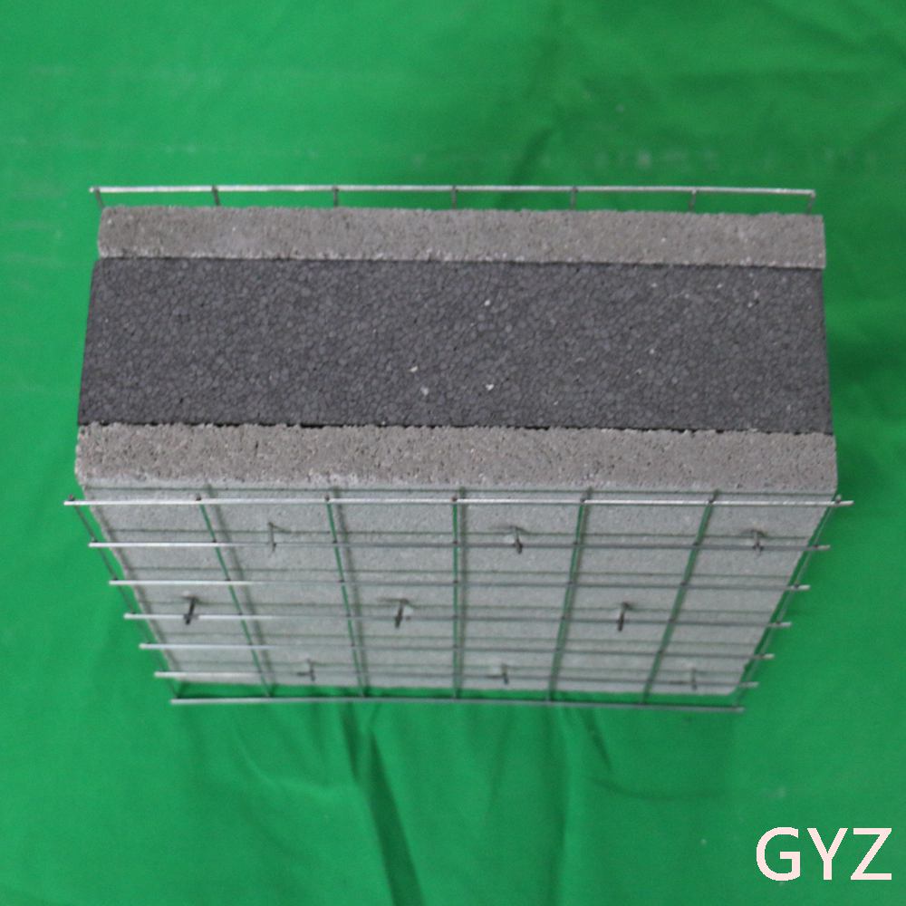 Steel wire mesh Perlite composite thermal insulation exterior wall board B type board 400mm thick polystyrene board sandwich