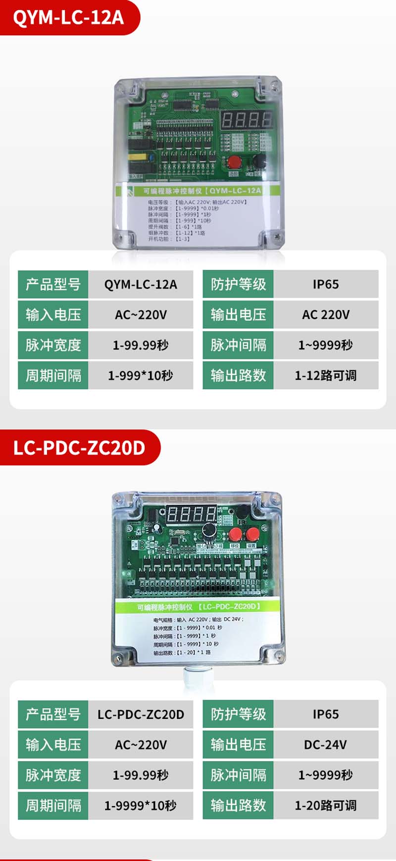 Pulse control instrument engineering plastic shell Xinjunze dust removal equipment model JMDZ202303