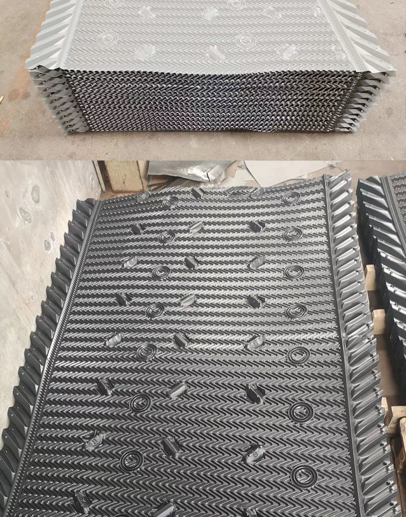 PVC filler processing is suitable for Malisbender Liangji air research cooling tower with good heat dissipation and constant cooling