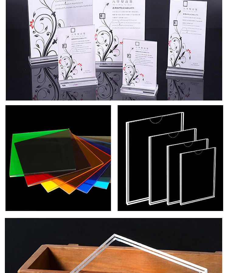 Jiubang Transparent Acrylic Box Customization Product Dust Cover Drawer Flip Display Box Customization