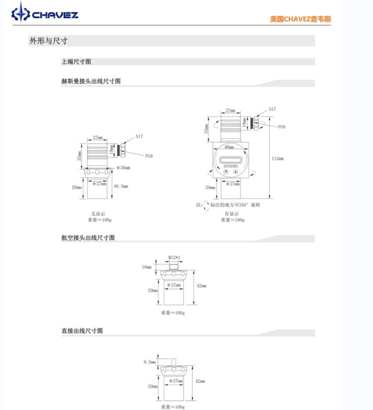 Imported universal temperature transmitter with integrated design suitable for different working conditions