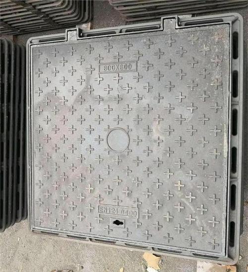 Ductile iron square manhole cover, cast iron square manhole cover, fire protection, power, sewage, heavy duty, and light duty manhole cover