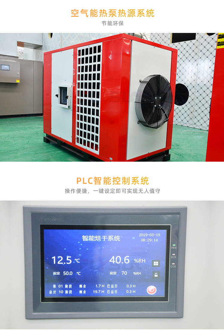 National mailbox style meat food drying room hot air circulation oven equipment prickly pear and bitter melon slices and bean drying machine