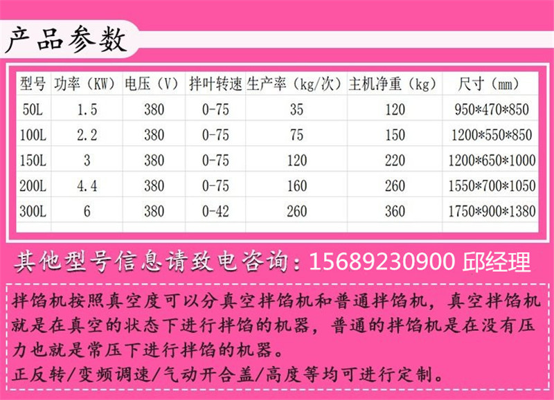 Dumpling filling machine Dumpling ball mixer Full automatic Chili sauce and paste production line Lilong